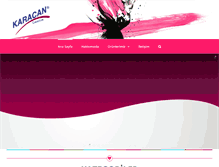 Tablet Screenshot of karacanspor.com